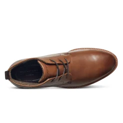 Men's Caspe Lace-up Almond Toe Casual Boots